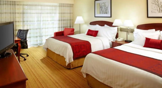 Номер Deluxe Courtyard by Marriott Newark Granville