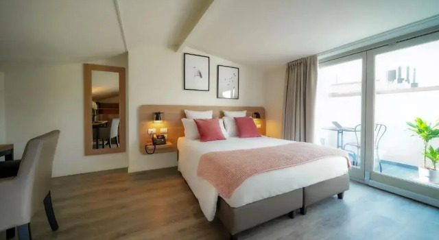 Номер Deluxe с видом на город Bergamo Inn 15