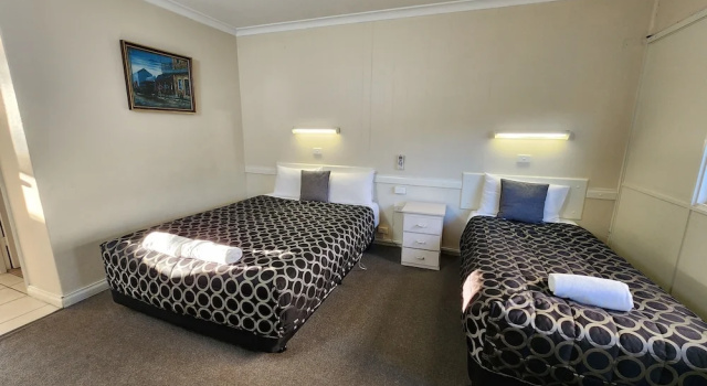Двухместный номер Deluxe Цокольный этаж c 1 комнатой Hume Inn Motel Albury CBD