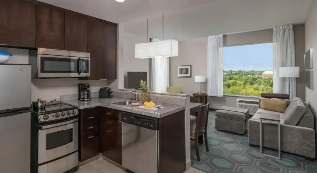 Люкс с 2 комнатами TownePlace Suites by Marriott Chicago Schaumburg
