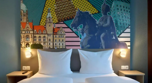 Двухместный номер B&B Hotel Hannover-Lahe