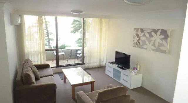 Апартаменты с 2 комнатами с видом на море Manly Paradise Motel & Apartments