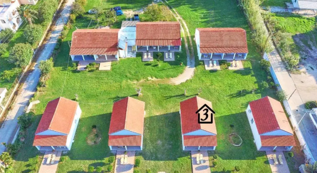 Бунгало рядом с пляжем Beachside Bungalows Acharavi Corfu