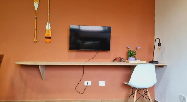Pg1: Apto Na Frente Da Praia Com Cozinha E Garagem