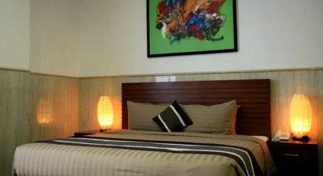Двухместный номер Superior с балконом и с видом на сад Bali Paradise City Hotel