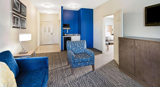Двухместный люкс La Quinta Inn & Suites by Wyndham Mercedes Outlet Mall