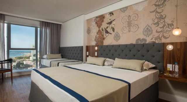 Трёхместный номер Deluxe Hotel Luzeiros Recife