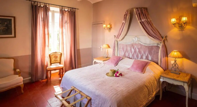 Люкс с видом на море Chambres Du Domaine Le Bouis
