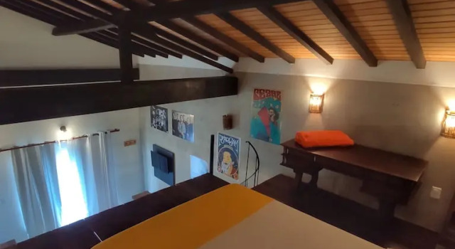 Двухместная студия с балконом и с красивым видом из окна Casa Larrosa Itaúna - Adults Only