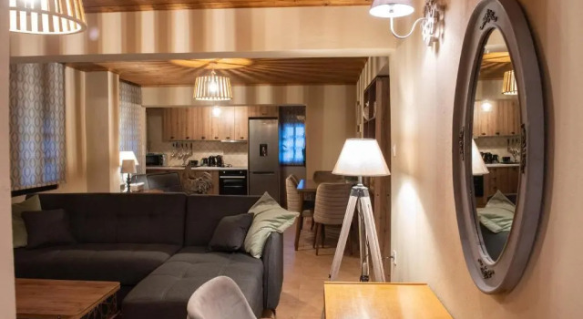 Коттедж Dandy Villas Tsagkarada-Green Apple-Jacuzzi-Sea View