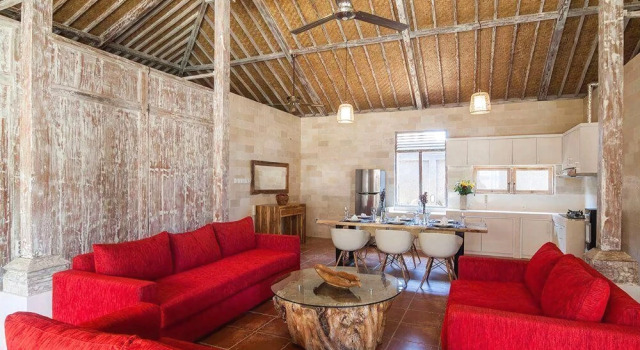 Joglo Villa, Rezervovat Vila Chaty v Bali, Chalupa