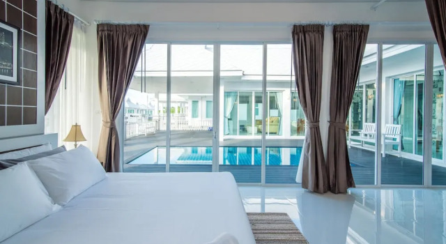 Семейная вилла с 3 комнатами с видом на горы Baan Marwin Hua Hin