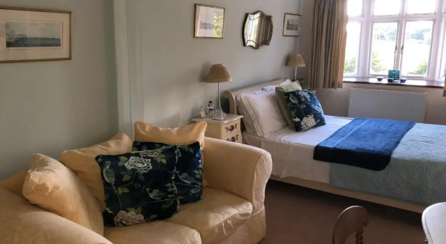 Standard- dobbelt værelse med haveudsigt Goss Hall Bed & Breakfast