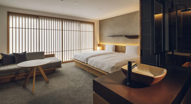Четырёхместный номер Deluxe Апарт-отель Nol Kyoto Sanjo