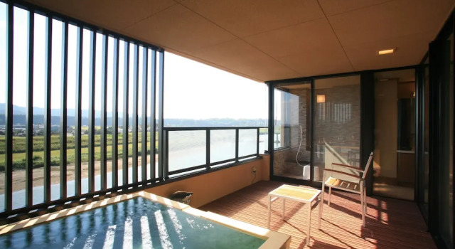 Двухместный номер Standard с видом на город Yamaga Onsen Seiryuso