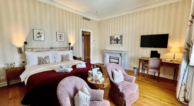 Двухместный номер Deluxe с видом на озеро Hôtel Des Trois Couronnes & Spa - The Leading Hotels of the World