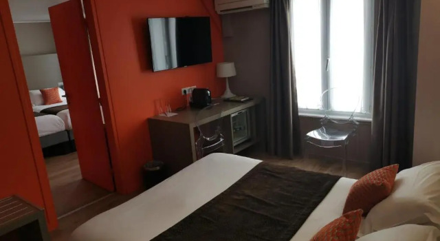 Семейный номер Standard Logis Hôtel et Spa Le Renard