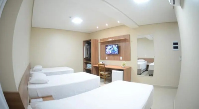 Трёхместный номер Standard Hotel Portal da Amazônia