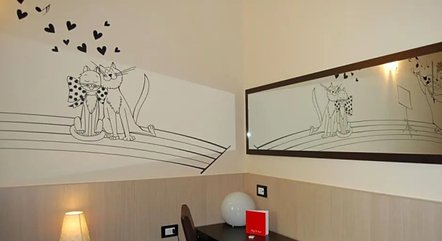 Standard Zimmer Albergo Visconti