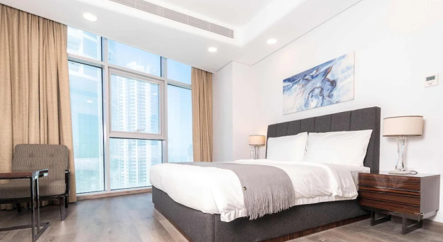 Двухместный люкс c 1 комнатой с видом на город S Plaza Suites Hotel