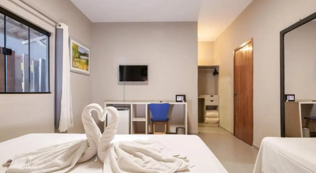 Трёхместный номер Superior Hotel Paraíso das Águas Bonito