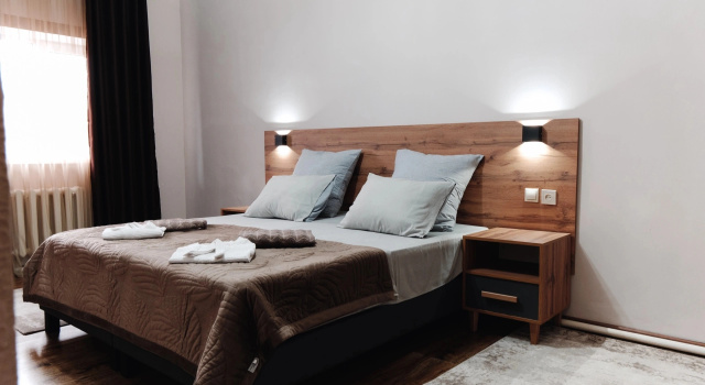 Номер Deluxe с балконом и с красивым видом из окна Отель Амбо