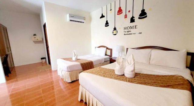 Семейное бунгало Mild Garden View Resort