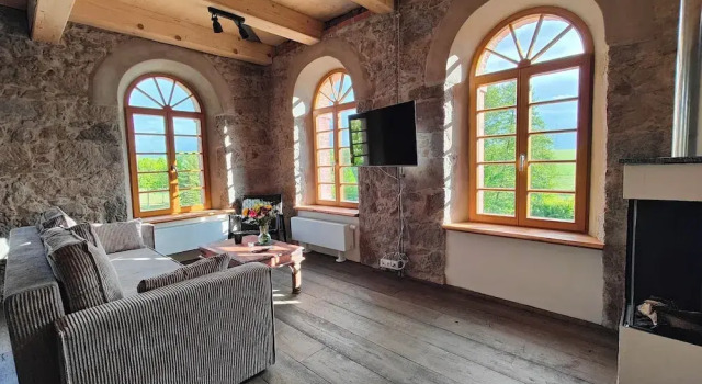Номер Standard HexenburgbeiDresden 3 Zimmer Architektengaleriewohnung mit eigener Sauna, 2 Kaminen - Nähe Sächsische Schweiz