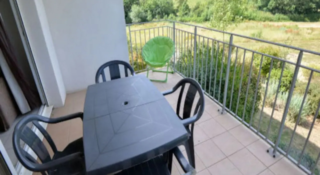 Апартаменты Deluxe Residence du Château de Jouarres, Azille - Studio 2 pers with balcony