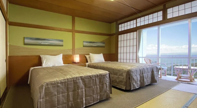 Двухместный номер Standard Gamagori Onsenkyo Mikawa Bay Hills Hotel