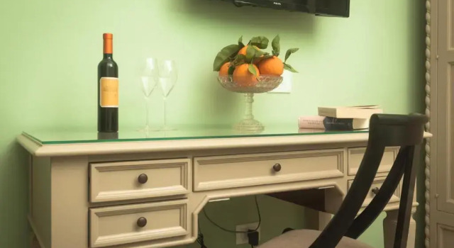 Двухместный номер Deluxe с видом на море Agriturismo Baglio Donnafranca Wine Resort