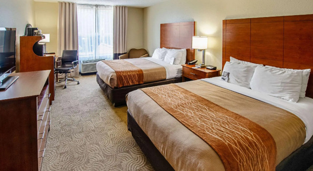 Четырёхместный номер Standard Comfort Inn & Suites Santee I-95