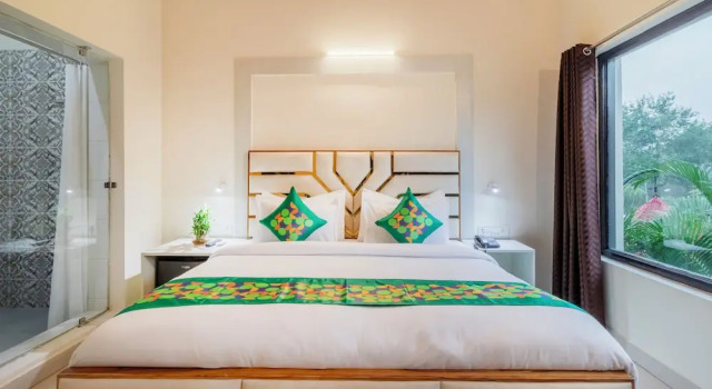 Номер Superior Treebo Corbett Hideout Dadas with Swimming Pool
