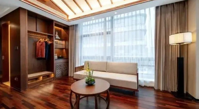 Двухместный люкс Deluxe SSAW Boutique Hotel Swufe Chengdu