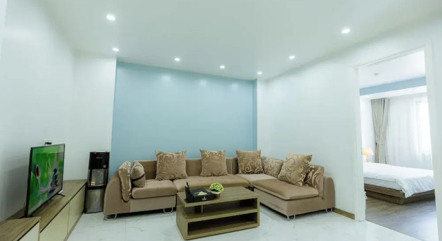 Апартаменты с 2 комнатами с видом на город FLESTA Văn Cao Serviced Apartment &Hotel