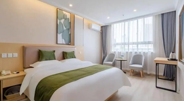 Двухместный номер Standard GreenTree Inn Hefei Swan Lake Wanda Square Express Hotel