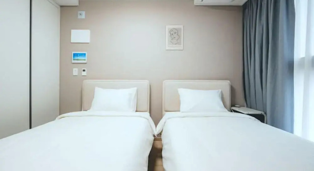Двухместный номер Business с видом на город H Avenue Sasang Station Residence Hotel