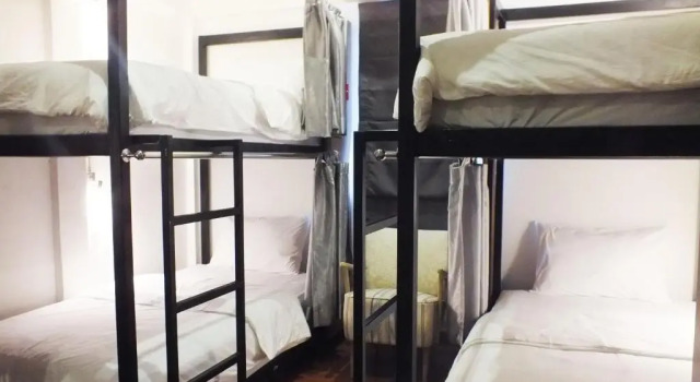 Кровать в общем номере 09 Hostel Chiangmai