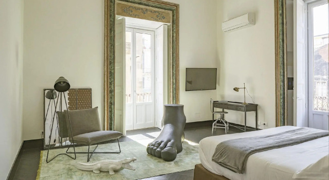 Asmundo di Gisira, Book Bed and Breakfast Catania Sicilien, nær Catania Cathedral