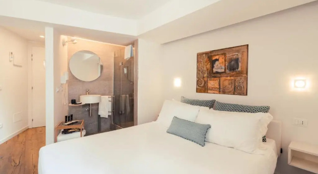 Двухместный номер Deluxe с балконом и с видом на море Torre a Mare Porto Venere
