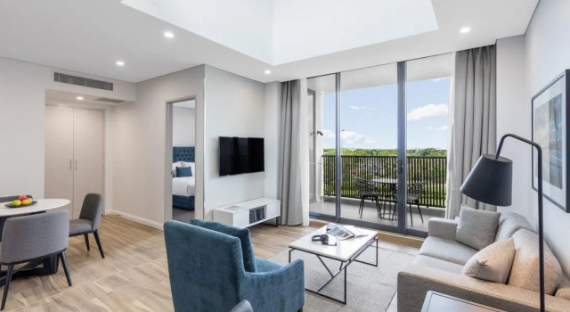 Двухместный люкс Luxury c 1 комнатой Meriton Suites Sydney Airport