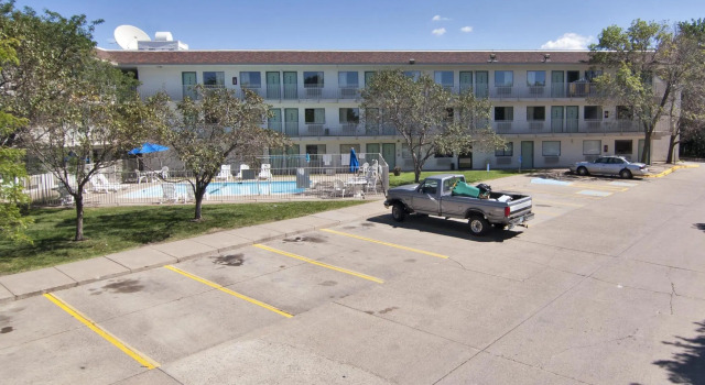 Кровать в общем номере Motel 6-Roseville, MN - Minneapolis North