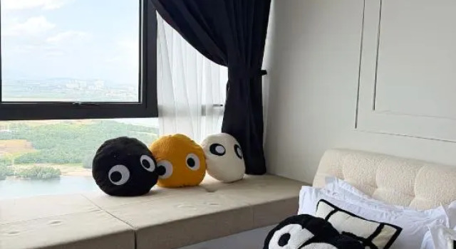 Danga Bay Johor Bahru 2BR @ French Black & White, Réserver Hôtel Johor Bahru Johor