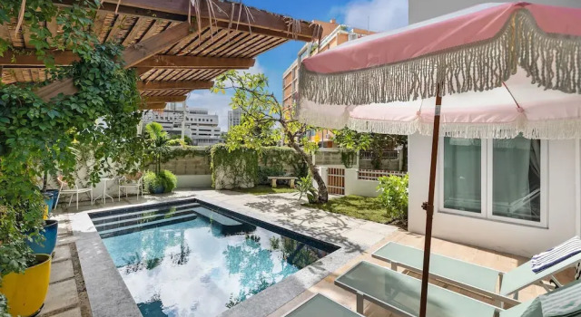 Апартаменты Condado Oasis Beachfront Access Pool