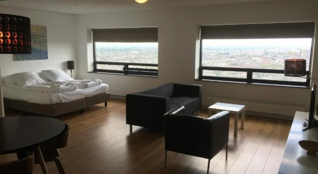 Студия Пентхаус с видом на море The Penthouse At The Hague Tower
