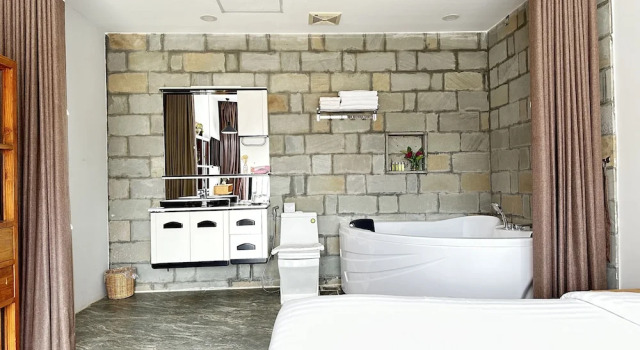 Люкс Executive c 1 комнатой с балконом и с видом на город SIEM REAP RIVER VIEW Residence