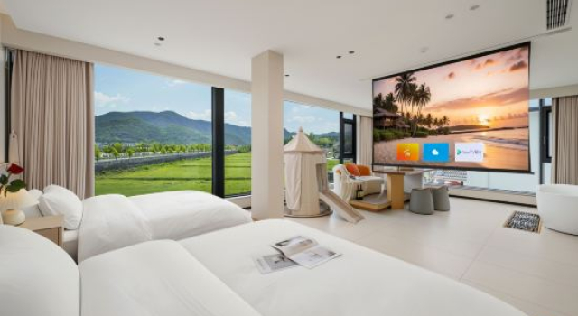 Семейный тент Hejiayuan · Breeze Fenghe Vacation Apartment (OMG Heartbeat Park)