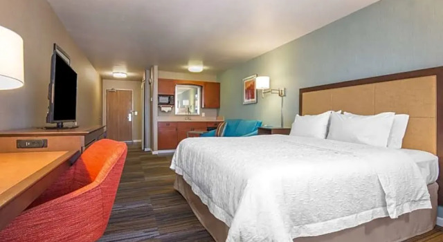 Двухместный люкс c 1 комнатой Hampton Inn & Suites Los Alamos