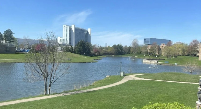Четырёхместный номер Standard с балконом Wyndham Garden Schaumburg Chicago Northwest