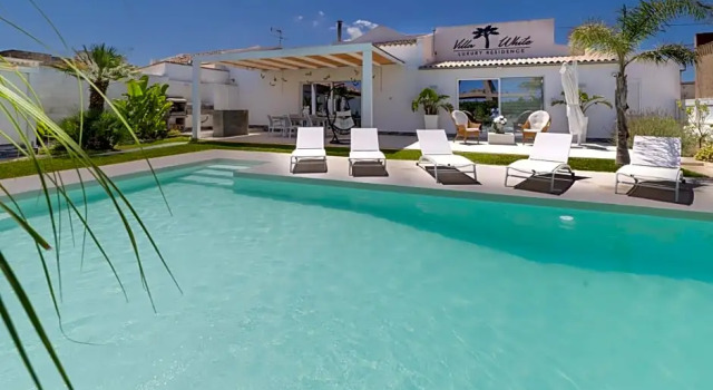 Villa White Luxury Residence, Book Villa Hotels in Sicily with a Pool, Swimming Pool